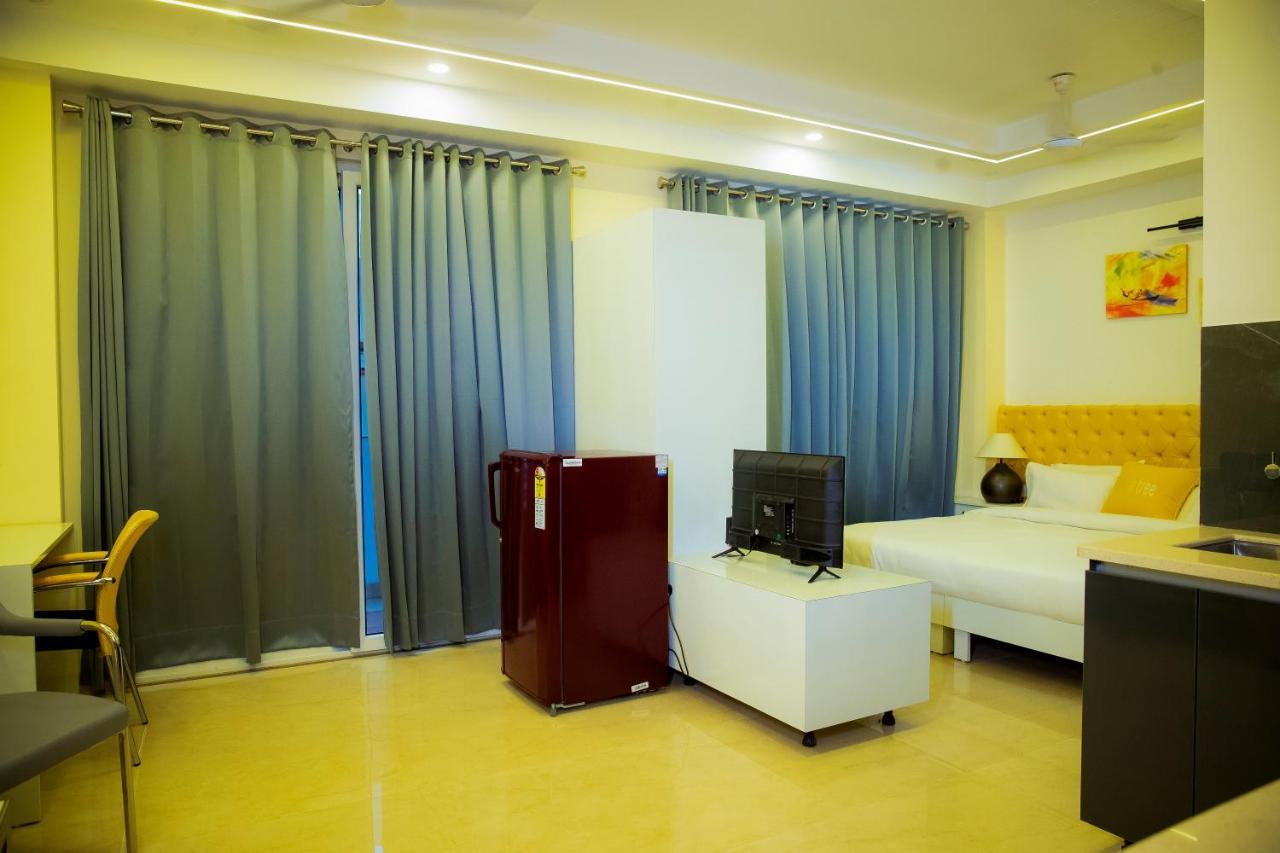 Lime Tree Luxury Studio - Service Apartment Near Artemis Hospital ,גורגאון מראה חיצוני תמונה